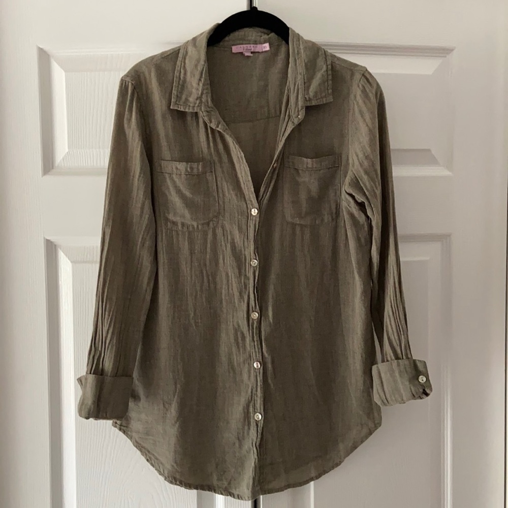 Calypso St. Barth Cotton Button Down